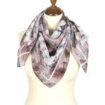 Crystal sound pink scarf - Image 2