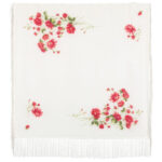 Roses under Snow scarf