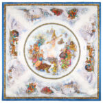 Cheerful Maslenitsa Scarf