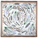 Silent wind beige scarf