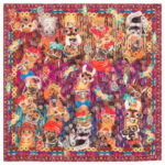 Cat Vocals red scarf