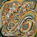 Sun city green scarf