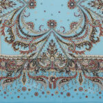 Coral Breeze blue scarf - Image 3