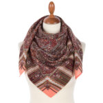 Birthday Red-brown scarf - Image 2