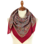 Sonorous Stream Red scarf - Image 2