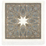 Summer Carousel Blue Shawl