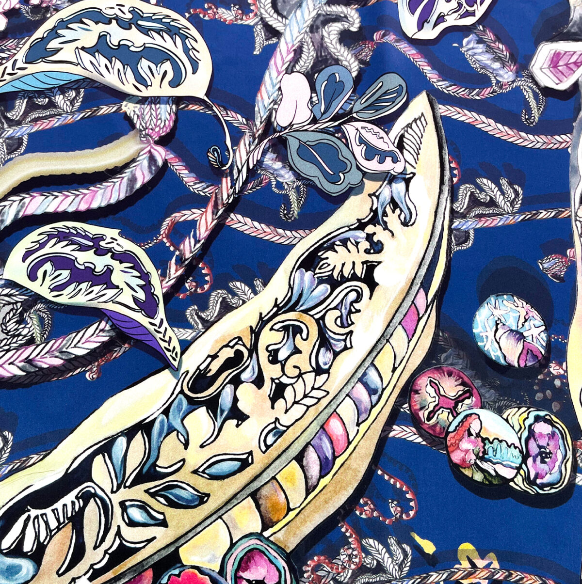 Pea Beads scarf - Image 4