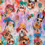 Cat Vocals blue scarf - Image 3