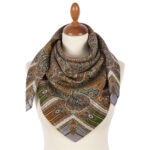 Birthday Green-brown scarf - Image 2