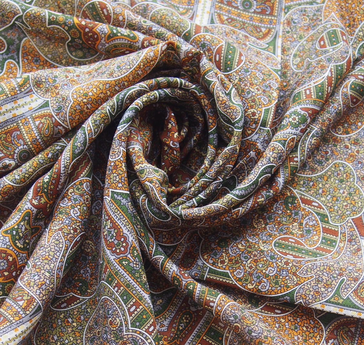 Birthday Green-brown scarf - Image 3