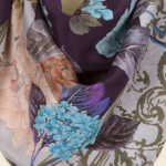 Anthea purple scarf - Image 3