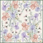 Iris Serenade scarf