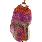 Sunset Flame stole - Image 3