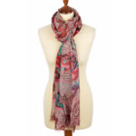 Rhapsody in Rouge stole - Image 3