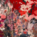 Crimson Garden scarf - Image 4